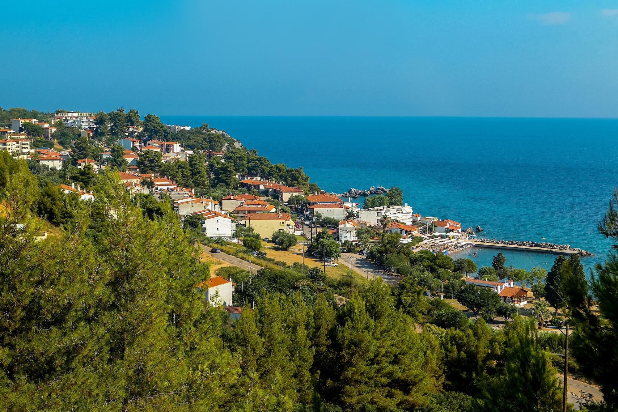 Xenios Loutra Village Beach Hotel อาเกีย ปาราสเควิ ภายนอก รูปภาพ